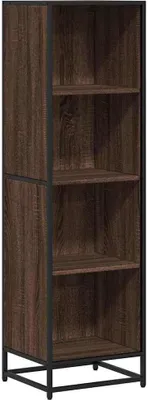 Zdjęcie produktu dla VidaXL 849128, Brązowy, Dąb, Metal, Drewno, 400 mm, 350 mm, 1390 mm