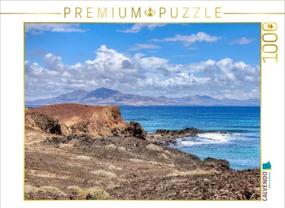Produktbild von CALVENDO Puzzle Isla de Lobos | 1000 Teile Lege-Größe 64x48cm Foto-Puzzle für glückliche Stunden