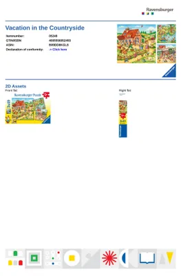 Immagine prodotto di Vacanze in campagna Ravensburger 05249