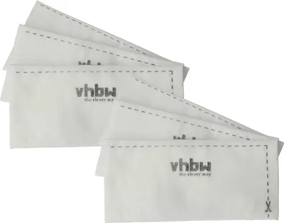 Produktbild von vhbw 6x Staubsaugerfilter Ersatz für Miele 3944711, SF-SAC20, SF-SAC30 für Staubsauger - Abluftfilter Weiß