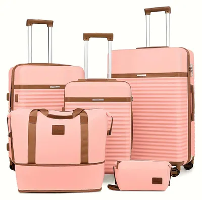 Image de Ensemble de valises - Valises de voyage - Valises à roulettes - Valise cabine - Valise soute - Valise rigide