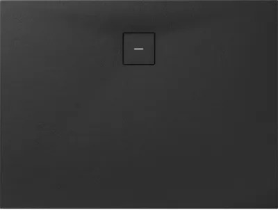 Produktbild von BREUER Duschwanne Mineralguss Modern Line Steinoptik anthrazit 90 x 100 cm