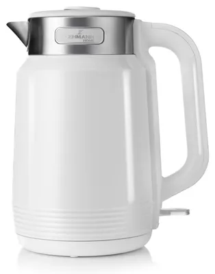 Zdjęcie produktu dla Czajnik elektryczny Lehmann Milano, biały, 2 l, 2200 W, podwójne ścianki