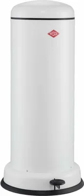 Produktbild von WESCO 134731-74 BIG BASEBOY 30 Abfalleimer in WEISS MATT mit 30 Liter Volumen / Treteimer / Mülleimer