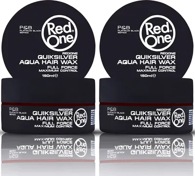 Zdjęcie produktu dla RED ONE Aqua Hair Gel Wax Full Force Wosk do włosów Quicksilver 150ml