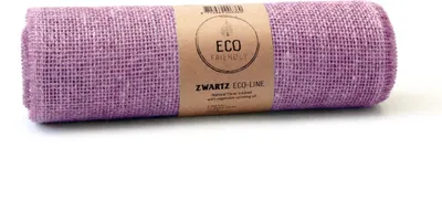 Produktbild von Tischläufer Jute lavendel flieder lila 5m
