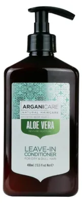 Image de Arganicare Après-shampooing sans rinçage à l'aloe vera, 400 ml
