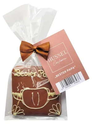 Produktbild von Hussel Schokoladentafel "Bester Papa", 35g