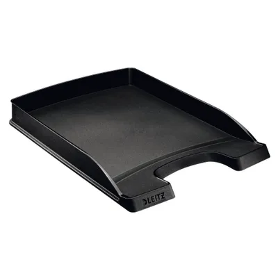 Produktbild von Leitz 52370095, 255 x 357 x 35 mm, Schwarz, Kunststoff, A4, 242 x 330 x 32 mm, Envelope, Brief, Note, Papier