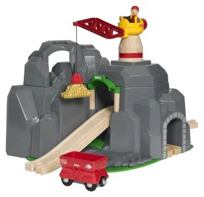 Image de BRIO World - 33889 Grande mine d'or avec tunnel sonore