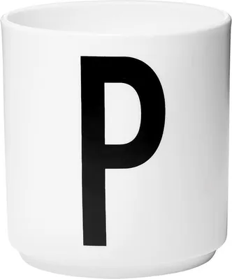 Produktbild von Design Letters Cup P weiss AJ Design Becher