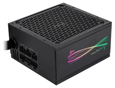 Produktbild von Aerocool Luxpro Rgb550m 550w 80 Plus Bronze Semi-modulares Netzteil Durchsichtig One Size / EU Plug 220V Durchsichtig One Size