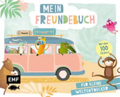 Obrázok produktu pre Mein Freundebuch - Mit über 100 Stickern für kleine Weltentdecker