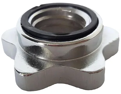 Produktbild von Best Sporting Sternverschluss für Hantelstangen I 1 Stück, 2 Stück oder 4 Stück I Profi Sternverschlüsse für Hantelstangen mit 30/31 mm I leichte Anbringung I verchromt I Hantelklemmen