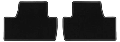 Produktbild von Velours-Fußmatten Hinten für Lexus IS II 4WD 2005-2013 (Limousine) – 2-tlg, Schwarz, passgenau – Wielganizator LUX