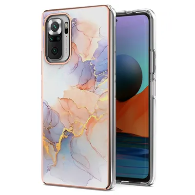 Immagine prodotto di Custodia per Xiaomi Redmi Note 10 Pro / Note 10 Pro Max, custodia in silicone TPU antiurto a fantasia Bianco