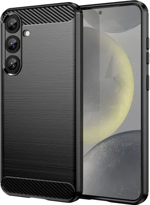 Produktbild von König Design Hülle kompatibel mit Samsung Galaxy S25 Plus Kunststoff Soft Handyhülle - Handy Case Schwarz