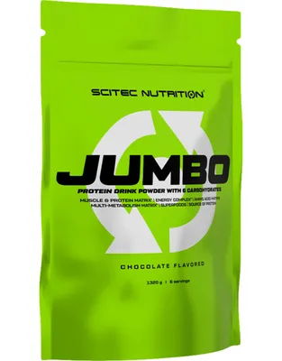 Obrázok produktu pre Scitec Nutrition Jumbo 1320 g jahoda / Gainery / Vysokokalorický gainer s pridaným kreatínom a aminokyselinami
