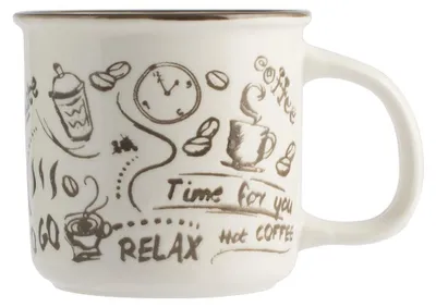 Obrázek produktu pro Sada 6 šálků na kávu H&H z nového kostního porcelánu, CC220