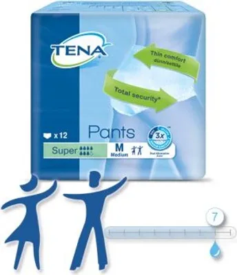 Produktbild von TENA Pants PROskin Super,M(4x12Stk),