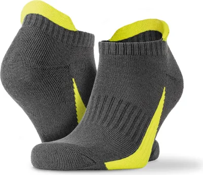 Image de Chaussettes de sport unies Spiro, 3 paires PC3497 (37-41 EU) (gris)
