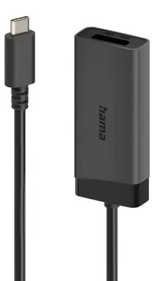Zdjęcie produktu dla Hama 00202034, 0,15 m, USB Type-C, HDMI + DisplayPort, Męska, Żeńska, Prosty