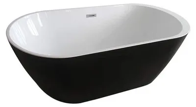 Produktbild von Freistehende Badewanne Codo Black Edition 170 x 80 x 58 cm