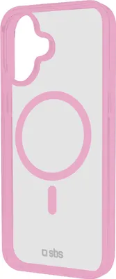 Produktbild von SBS MagFrame Case iPhone 16 pink
