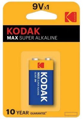 Immagine prodotto di Kodak - Batteria Alcaline Max 9V Lr61
