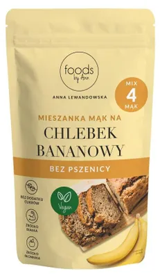 Produktbild von Foods Weizenfreie Bananenbrot-Mehlmischung, 250 g