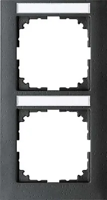 Immagine prodotto di Telaio Merten a 2 ingressi antracite MEG4022-3614 (MEG4022-3614)