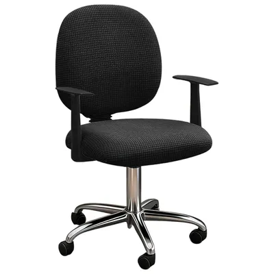 Produktbild von Stretch Bürostuhlbezug für Drehstuhl, Computerstuhl, Schwarz