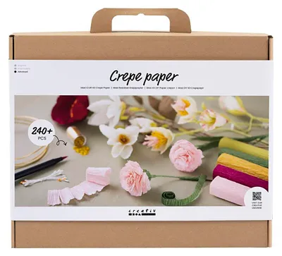 Produktbild von Creativ Company - Bastelset XXL Krepppapier Blumen - 97088