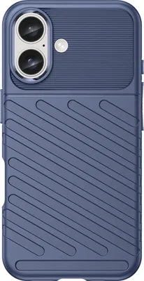 Zdjęcie produktu dla Etui silikonowe Thunder Case do iPhone 16 - niebieskie