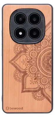 Produktbild von Holzhülle für Xiaomi Redmi Note 15 Pro 5G, Bewood Apfelbaum Mandala