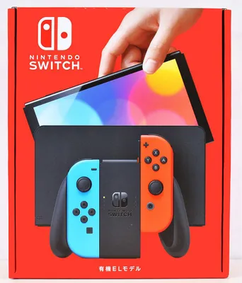 Produktbild von Nintendo Switch (OLED-Modell) Neon-Rot/Neon-Blau (JP/HK Version)