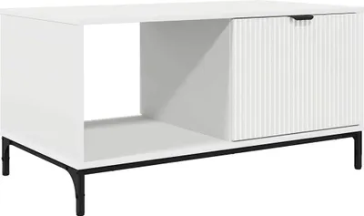 Produktbild von vidaXL Couchtisch Weiß 90 x 49 x 46 cm Holzwerkstoff