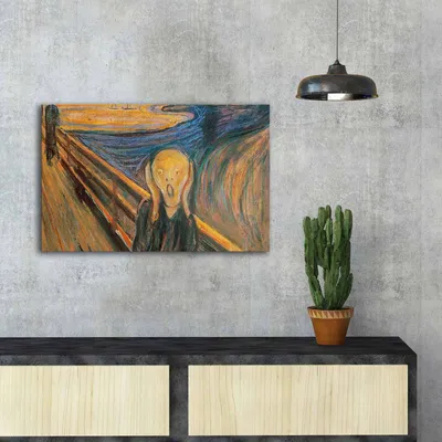 Obrázek produktu pro Wallity, FAMOUSART- CVT1432, Barevné, Obrazy na plátně, 45 x 70 cm, 100% semišové plátno