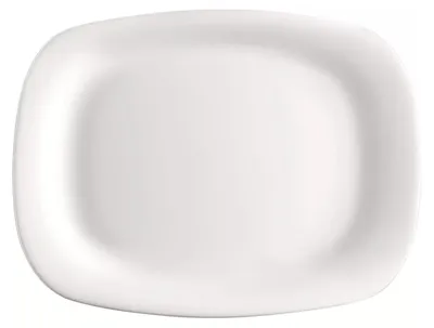 Produktbild von BORMIOLI ROCCO Parma Teller flach, eckig, Länge: 340 mm, Breite: 240 mm