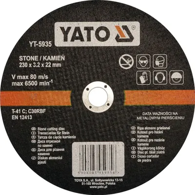 Obrázok produktu pre Yato YT-5935, 23 cm, 5 kusov