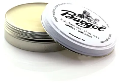 Produktbild von Burgol Schuhwachs - Shoe Wax - Schuhcreme 100ml Farblos