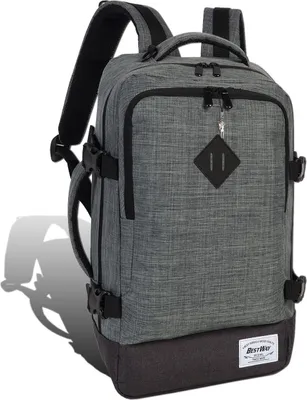 Produktbild von Bestway grauer Businessrucksack Polyester Tagesrucksack Flugbegleiter D2ORI103K
