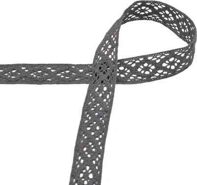 Produktbild von Baumwollspitze 3 m x 20 mm Zierband Häkelborte Klöppelspitze Dekospitze Farbwahl