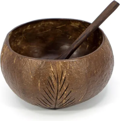 Produktbild von IO NOVA Kokusnuss Bowl mit Löffel 2teilig