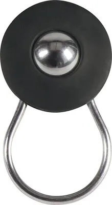Produktbild von Authentics Orbit Schlüsselanhänger, Schlüsselorganizer, V2A, Gummi, Schwarz, 1000026