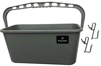 Produktbild von FenWi Profi Wischeimer zur Glasreinigung 15L Rechteck-Eimer 42x20cm für Fensterwischer I Putzeimer für Fensterwischer 40cm