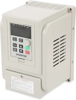 Immagine prodotto di Inverter di frequenza, 220 V AC. Inverter monofase per controllo della frequenza AC. Inverter trifase per motori AC trifase da 4 kW, con controllo PWM