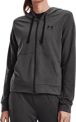 Immagine prodotto di Under Armour Rival Terry FZ Felpa con cappuccio - GRIGIO - L
