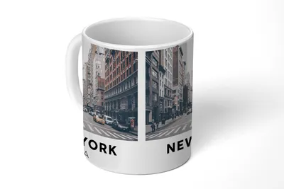 Produktbild von KitchenYeah® Tasse Kaffeetasse Kaffeebecher 350 ml New York - Amerika - Weg Teetasse - Fototasse - Becher - Keramikbecher - Teebecher - Kaffeetasse - Bürotasse