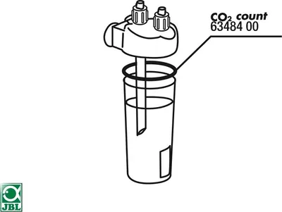 Produktbild von JBL Ersatzteil Dichtung für CO2 Count